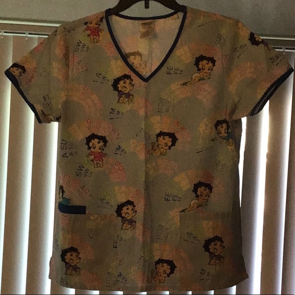 Betty Boop Scrub tops
